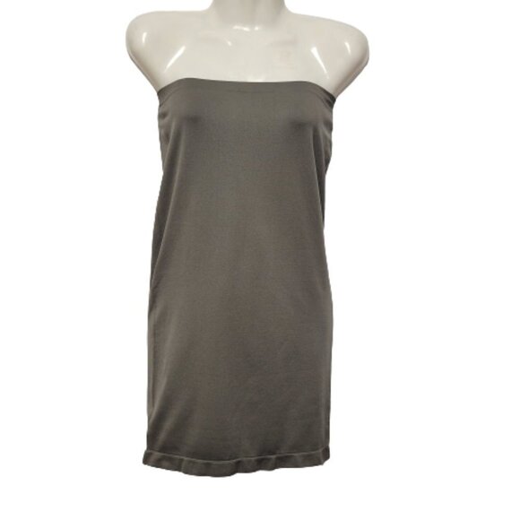 LONG Strapless Dress Camisole Dress Spandex Long Strapless Tank Top Size S/M - Picture 1 of 6